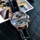 Copy IWC Schaffhausen Portuguese Grey Dial Rose Gold Case Black Leather Watch  (8)_th.jpg